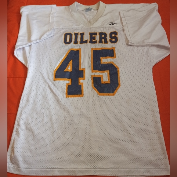 Reebok Oilers Jersey Size Adult Men's Large - Picture 1 of 8